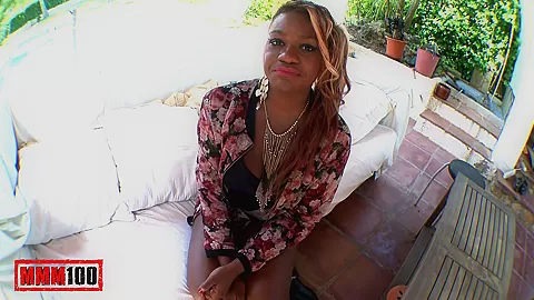 Estrella & Terry in Sex Tape Of A Sexy And Pretty Black Girl - MMM100