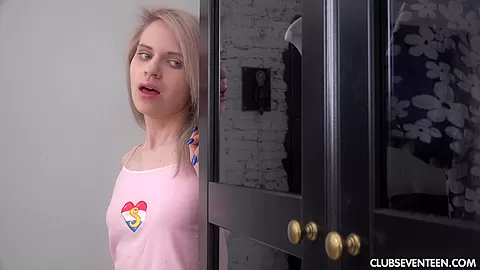 Gorgeous blonde teen 18+ gets nailed by her horny boyfriend