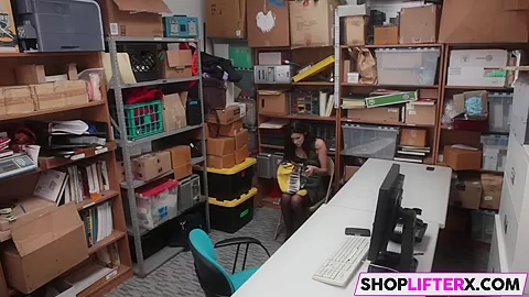 Naughty teen 18+ visited the wrong shop