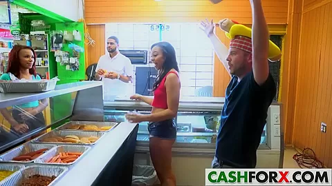 Sexy Hot Dog Stand Bang