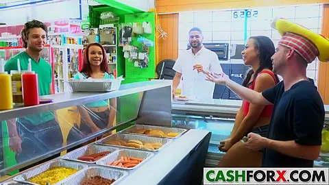 Sexy Hot Dog Stand Bang