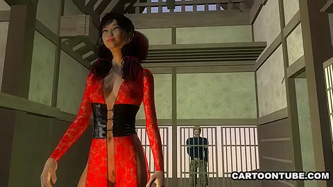 Foxy 3D Asian Gets Licked and Fucked