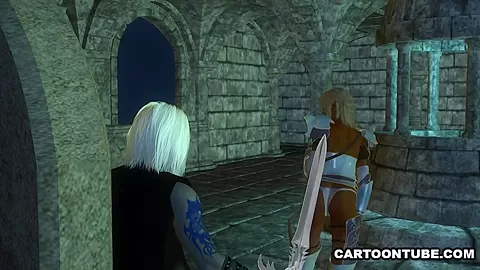 Hot 3D Ebony Elf Babe Gets Fucked