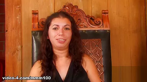 Kelly Toma & Inter in Pretty Arab Brunette Kelly Toma Doing A Hot Striptease - MMM100