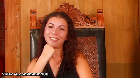 Kelly Toma & Inter in Pretty Arab Brunette Kelly Toma Doing A Hot Striptease - MMM100