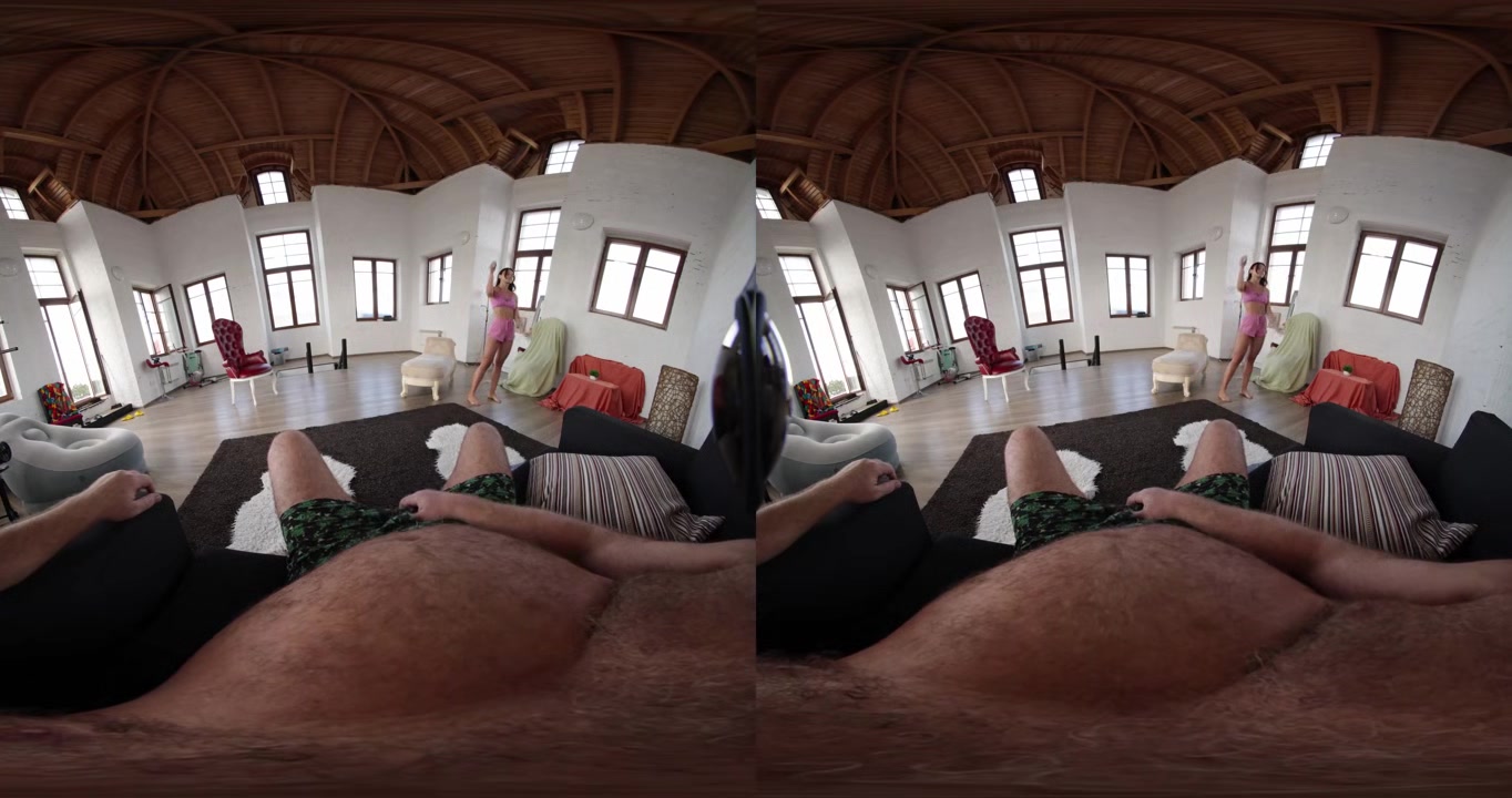 3some. Nika Mur With Mia Cheers, They Were Doing Exercise And Decided To Fuck Their Trainer, But Suddenly One Of The Girls' Boyfriend Came In