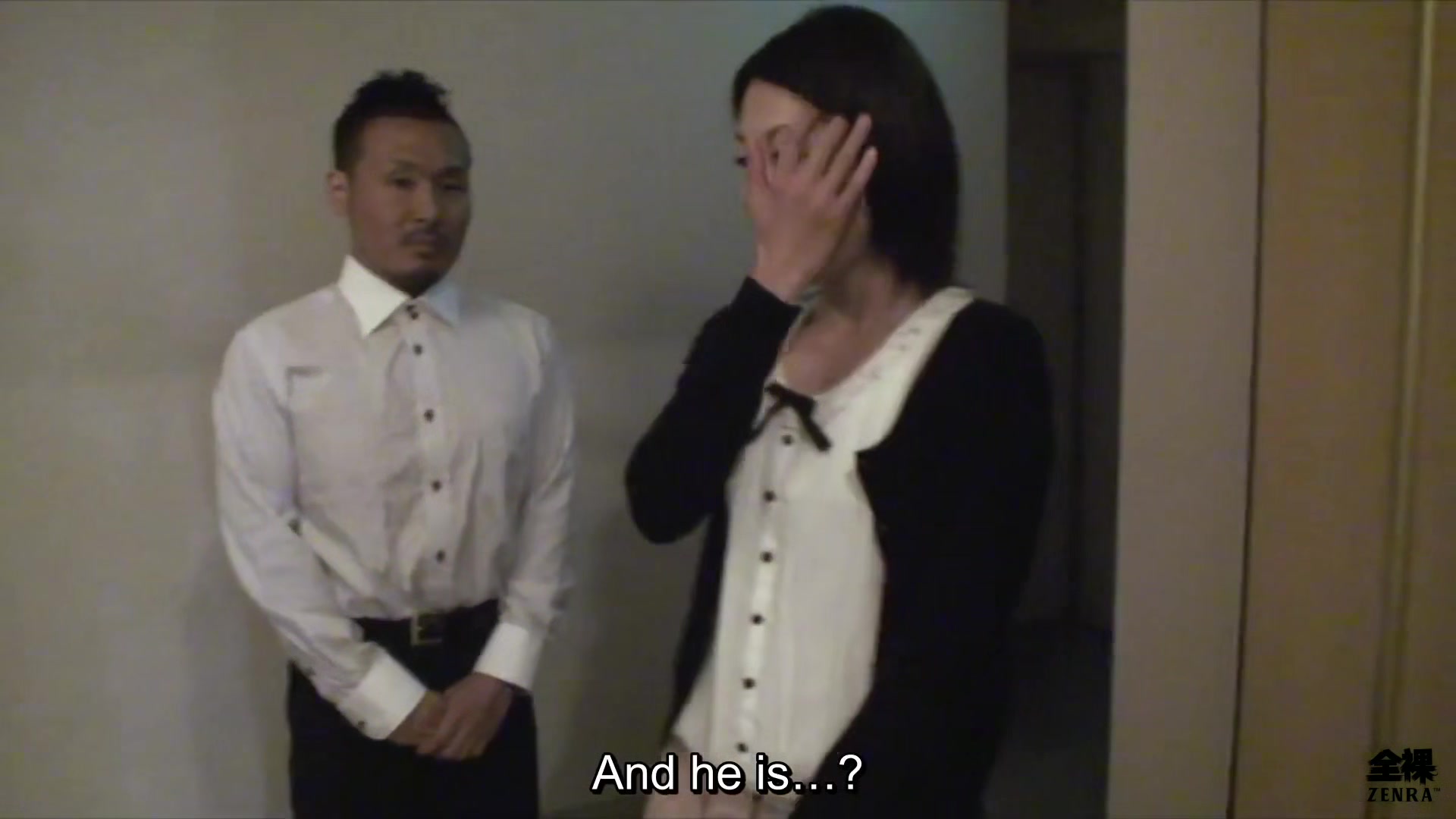 Real life married Japanese couple first hotwife encounter