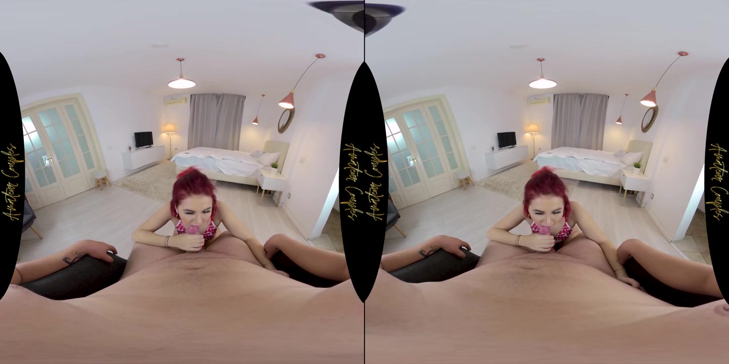 Making My Boyfriend Fantasy Come True And Sucking Him Dry On The Chair - AmateurCouplesVR