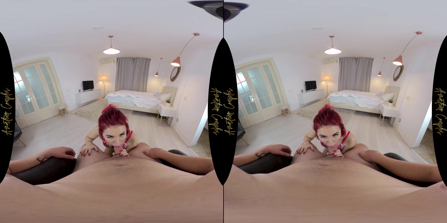 Making My Boyfriend Fantasy Come True And Sucking Him Dry On The Chair - AmateurCouplesVR