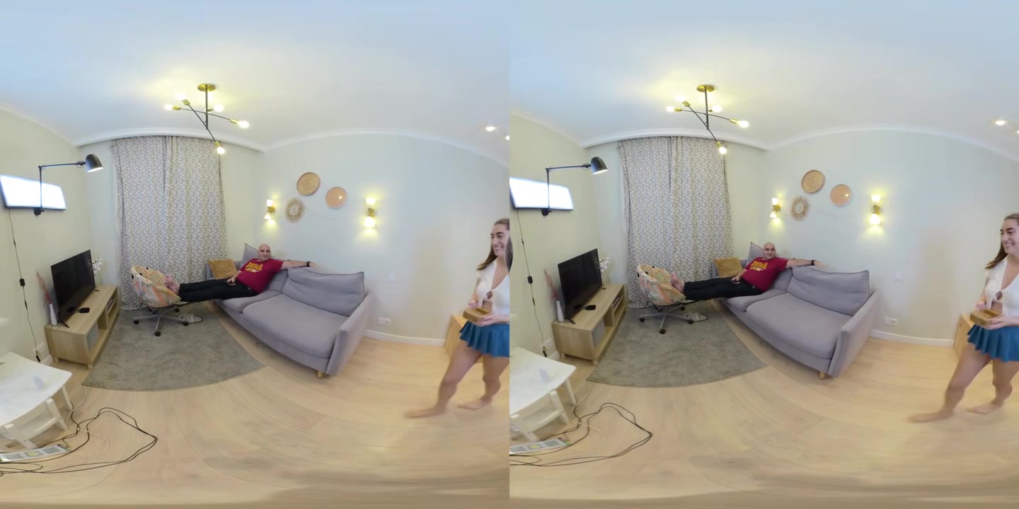 19y.o. Elise Moon. Beginning. What was the First Sex (According to her Stories) with Stepgrandpa - VRmodels