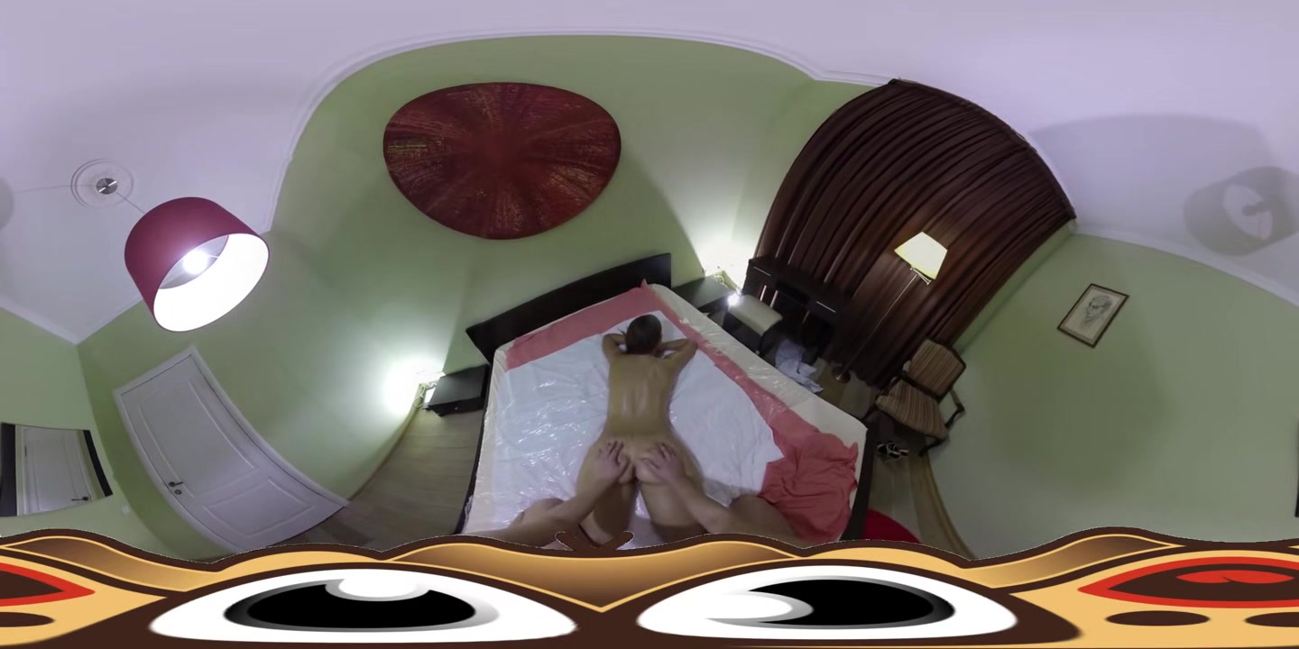 Two Hot Brunettes Go Wild in a Dirty Massage Duo