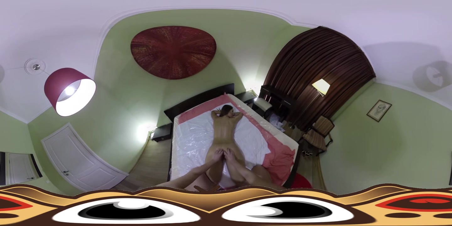 Two Hot Brunettes Go Wild in a Dirty Massage Duo