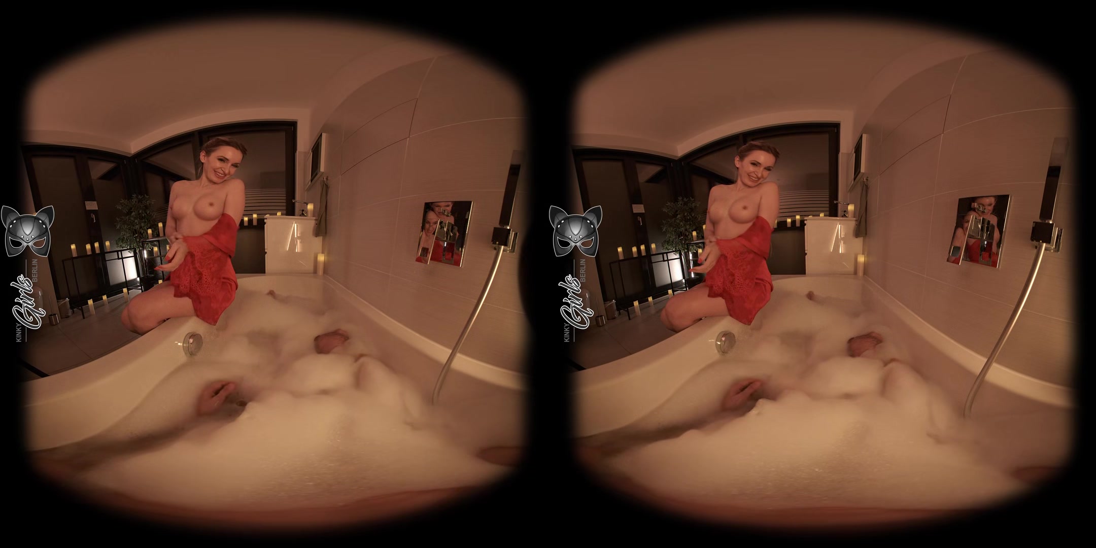 Relaxing In The Tub With Micky Muffin