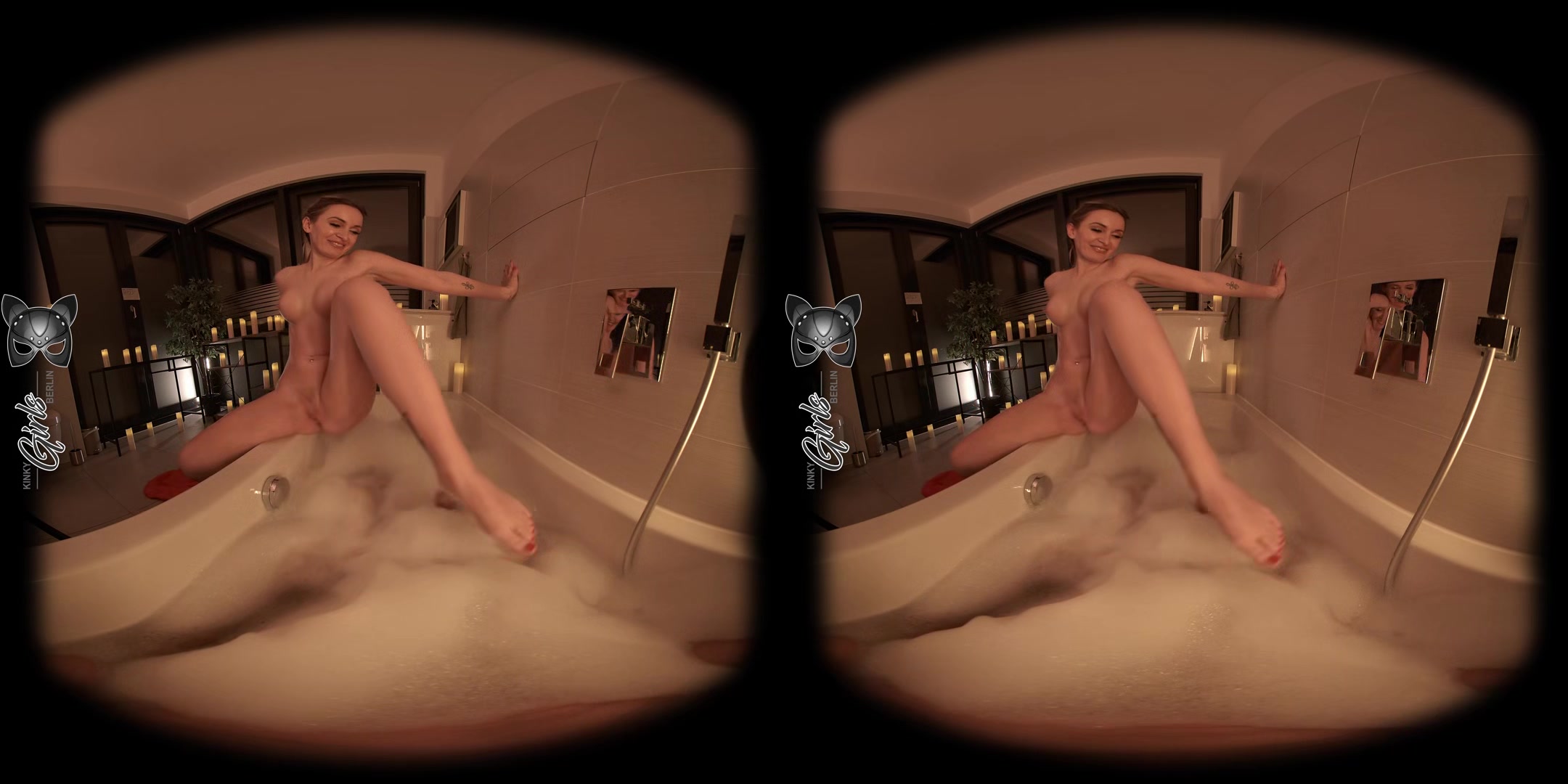 Relaxing In The Tub With Micky Muffin