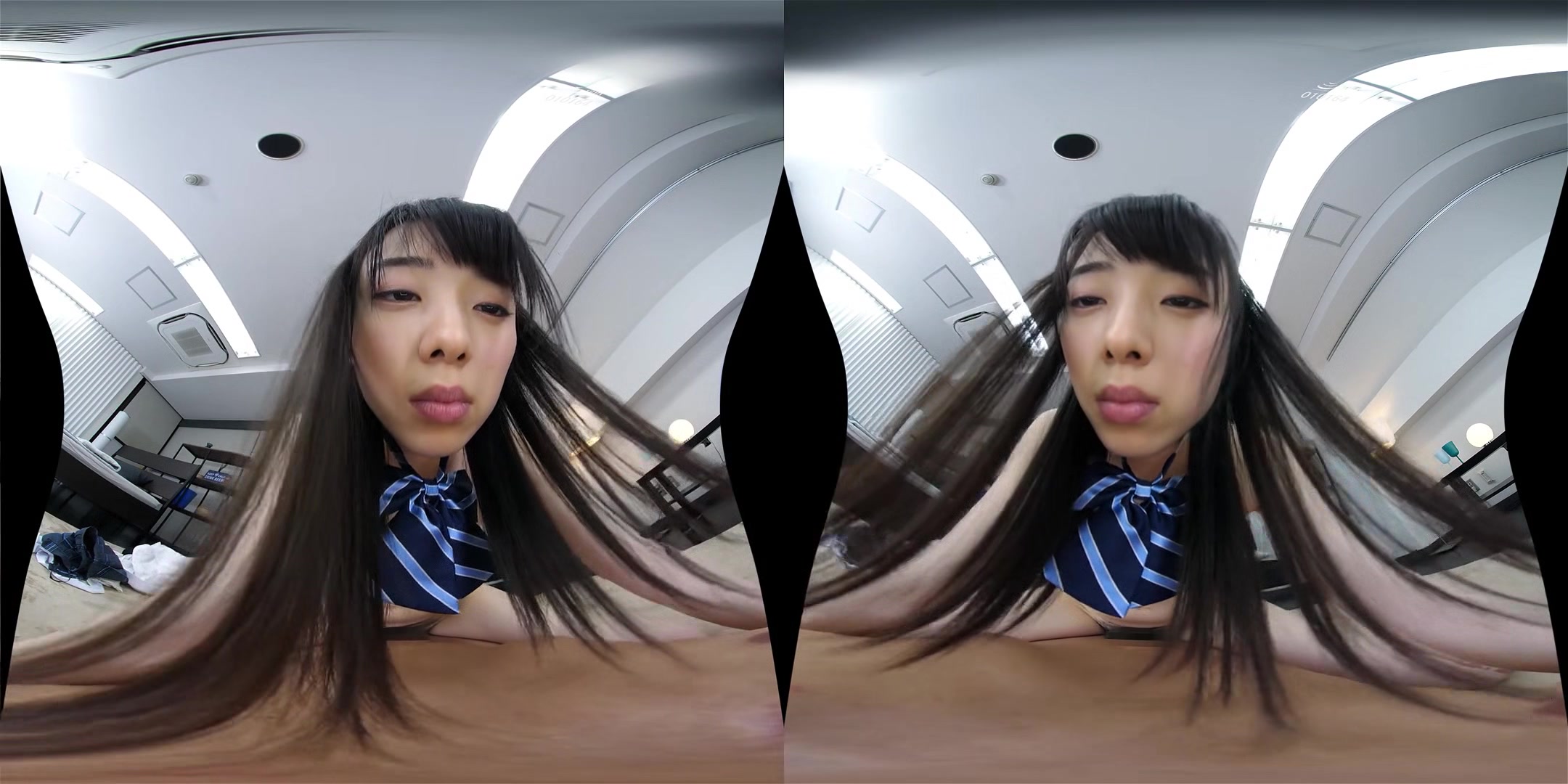 VR: A Kiss Leads to Passionate Sex; Fucking a Cute Schoolgirl Hardcore JAV VR POV