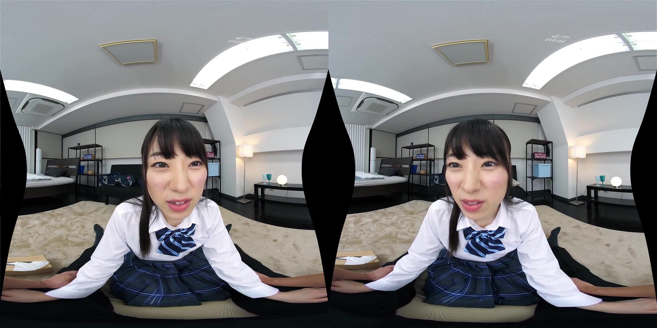 VR: A Kiss Leads to Passionate Sex; Fucking a Cute Schoolgirl Hardcore JAV VR POV