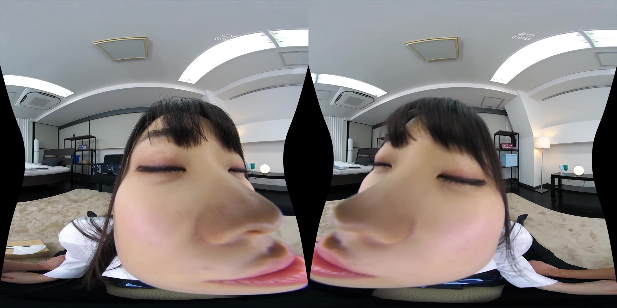 VR: A Kiss Leads to Passionate Sex; Fucking a Cute Schoolgirl Hardcore JAV VR POV