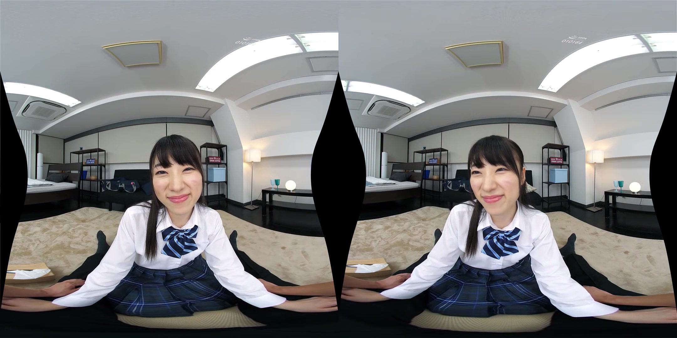 VR: A Kiss Leads to Passionate Sex; Fucking a Cute Schoolgirl Hardcore JAV VR POV