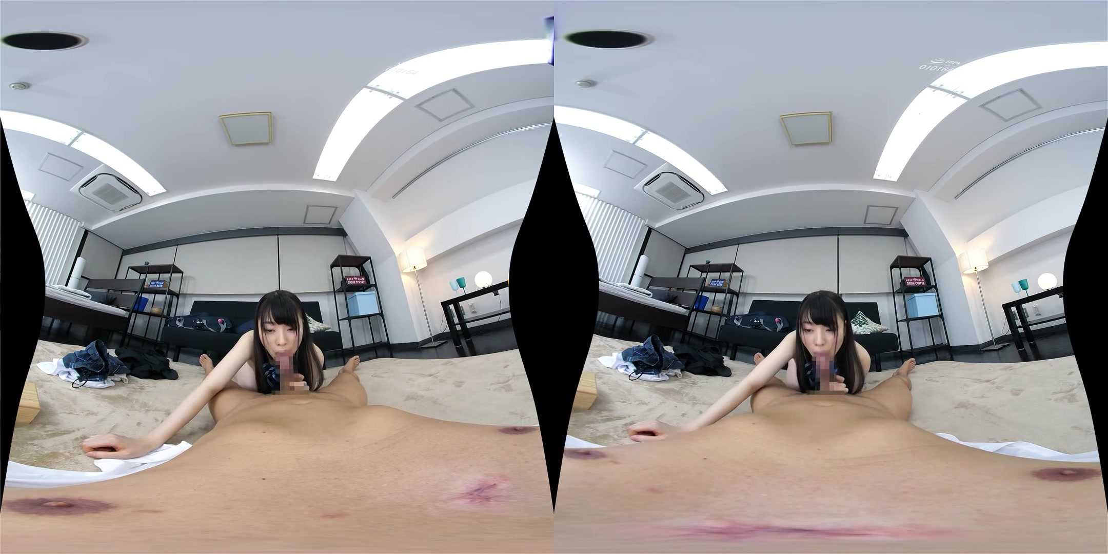 VR: A Kiss Leads to Passionate Sex; Fucking a Cute Schoolgirl Hardcore JAV VR POV