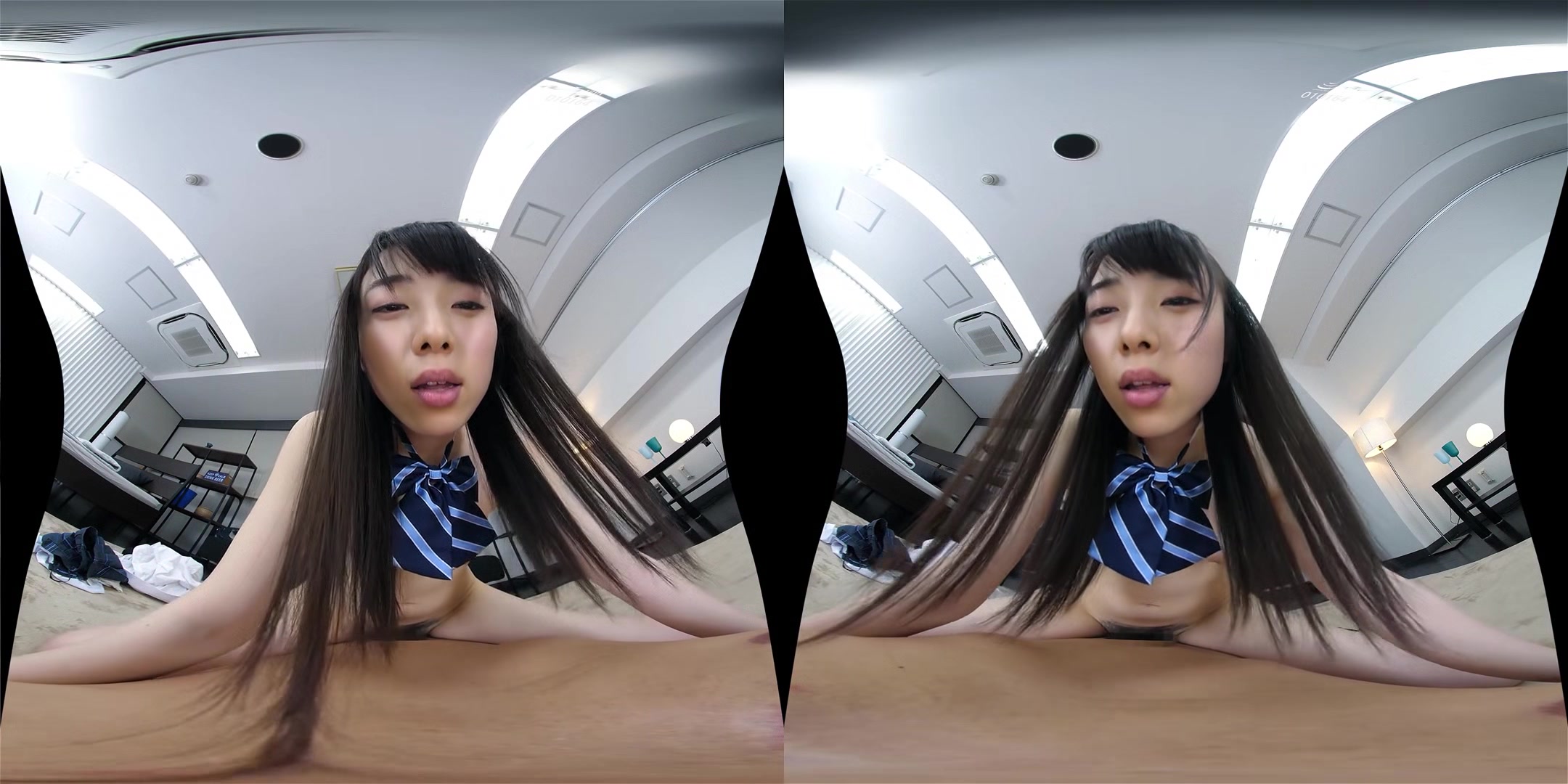VR: A Kiss Leads to Passionate Sex; Fucking a Cute Schoolgirl Hardcore JAV VR POV