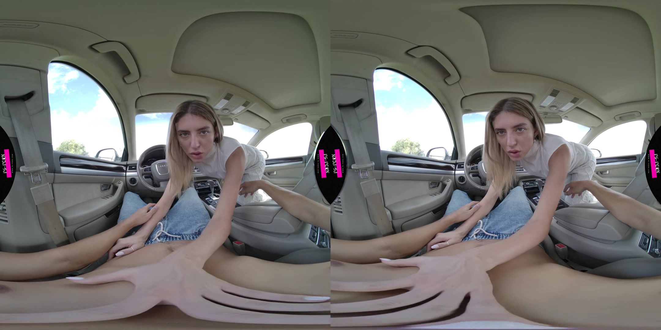Sex In The Car With The Awesome Fanta Sie - Sexlikereal