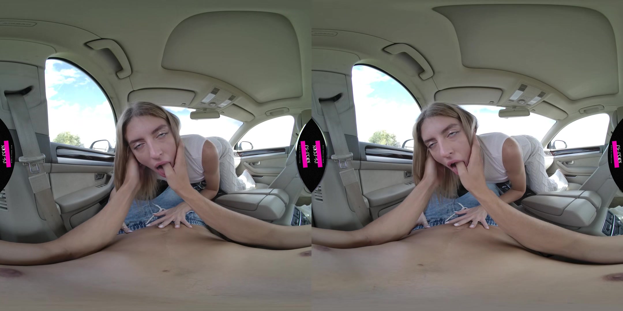 Sex In The Car With The Awesome Fanta Sie - Sexlikereal