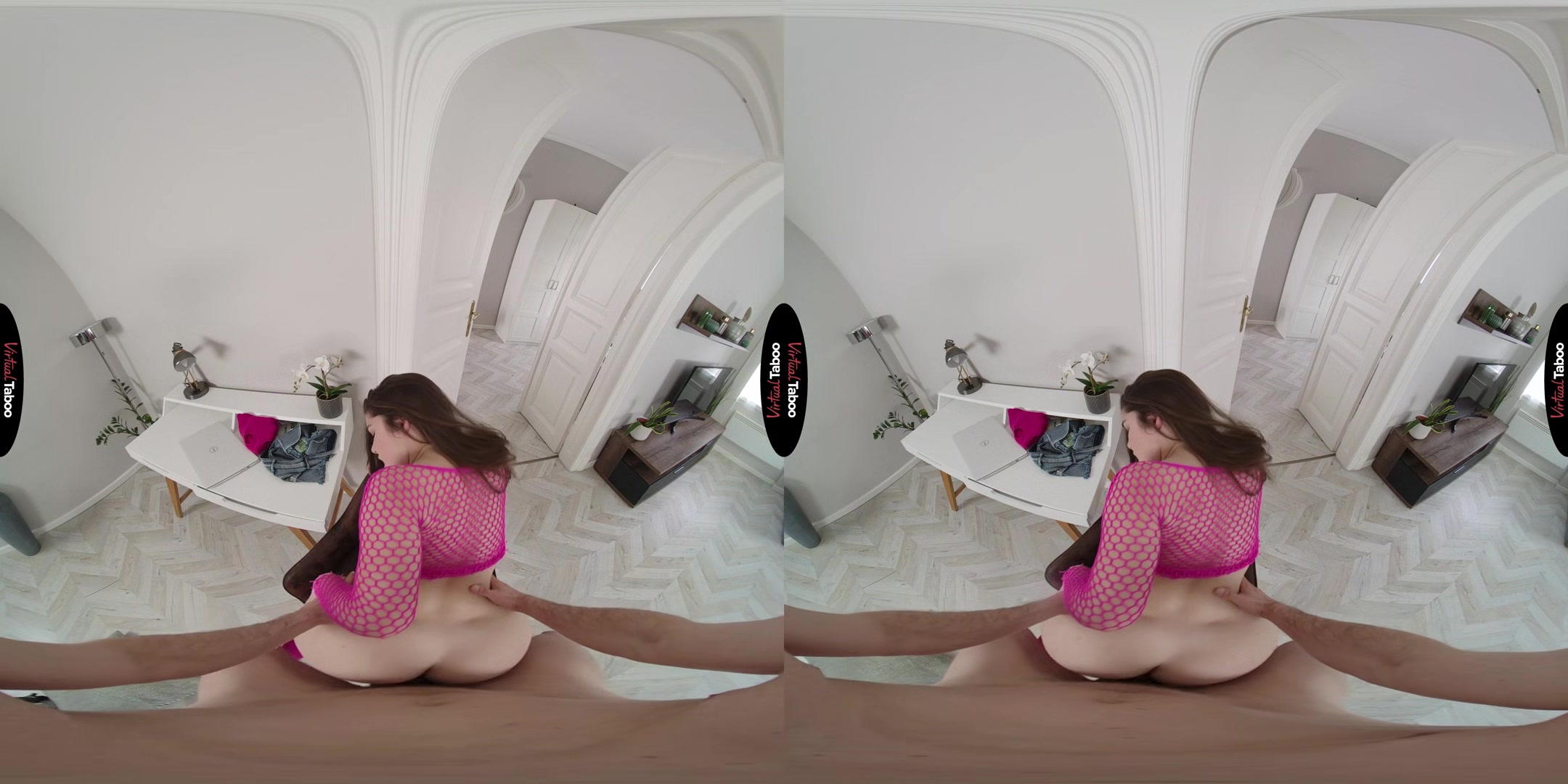 Chloe Lapiedra VR Porn: Hands Up - Pants Down - VirtualTaboo