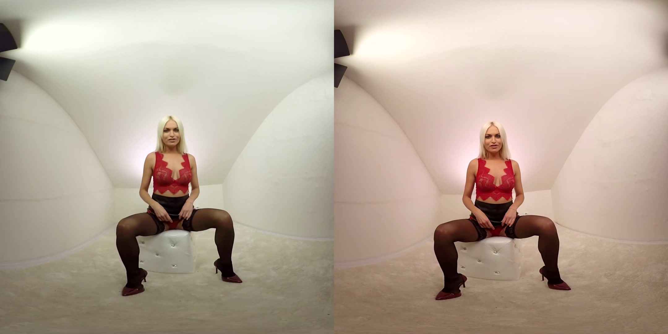 215 - Lena Love - Skinny Blonde Pornstar Toying