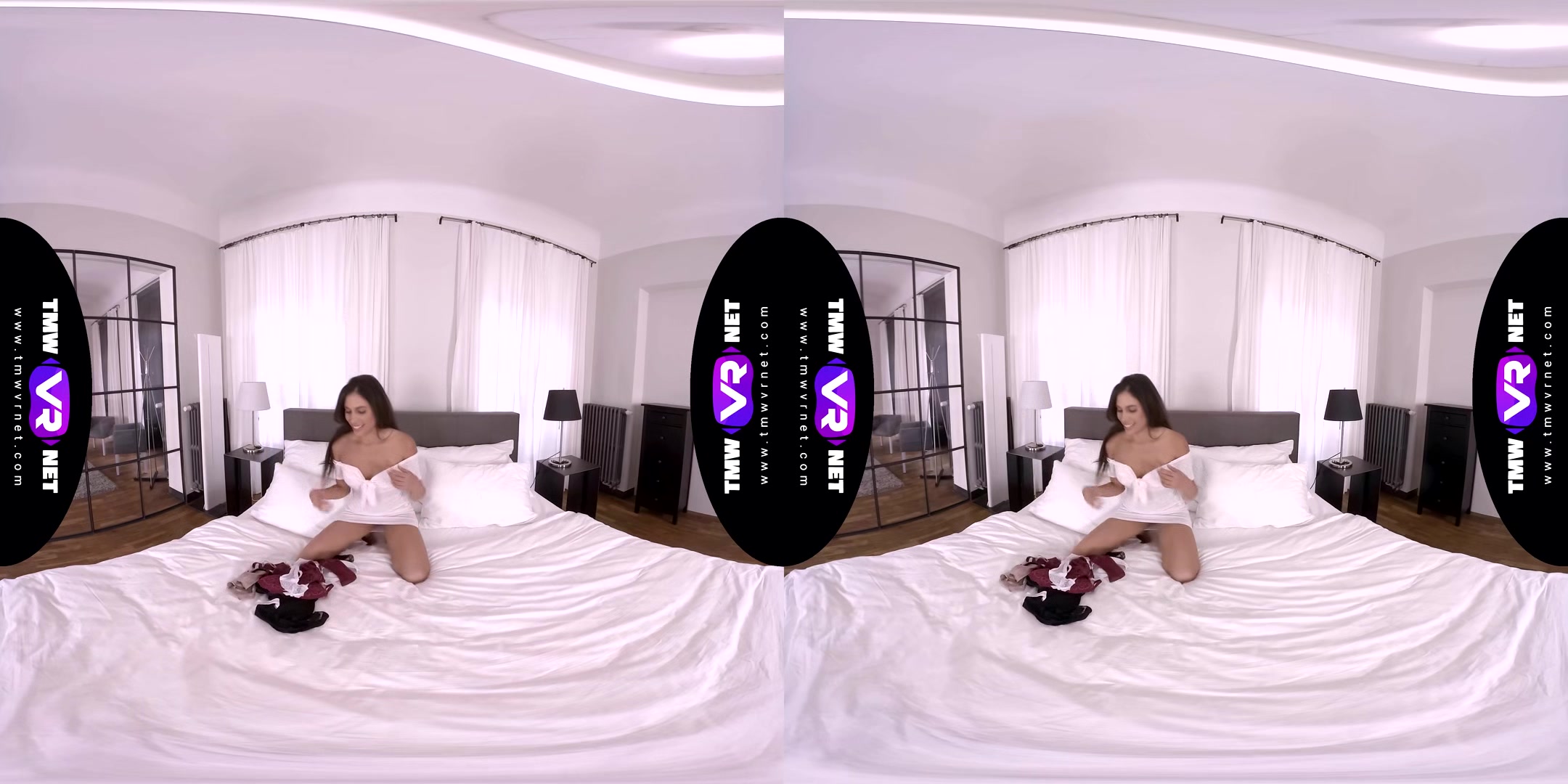 New Lingerie! New Orgasm! - Sexy Brunette - Sexlikereal