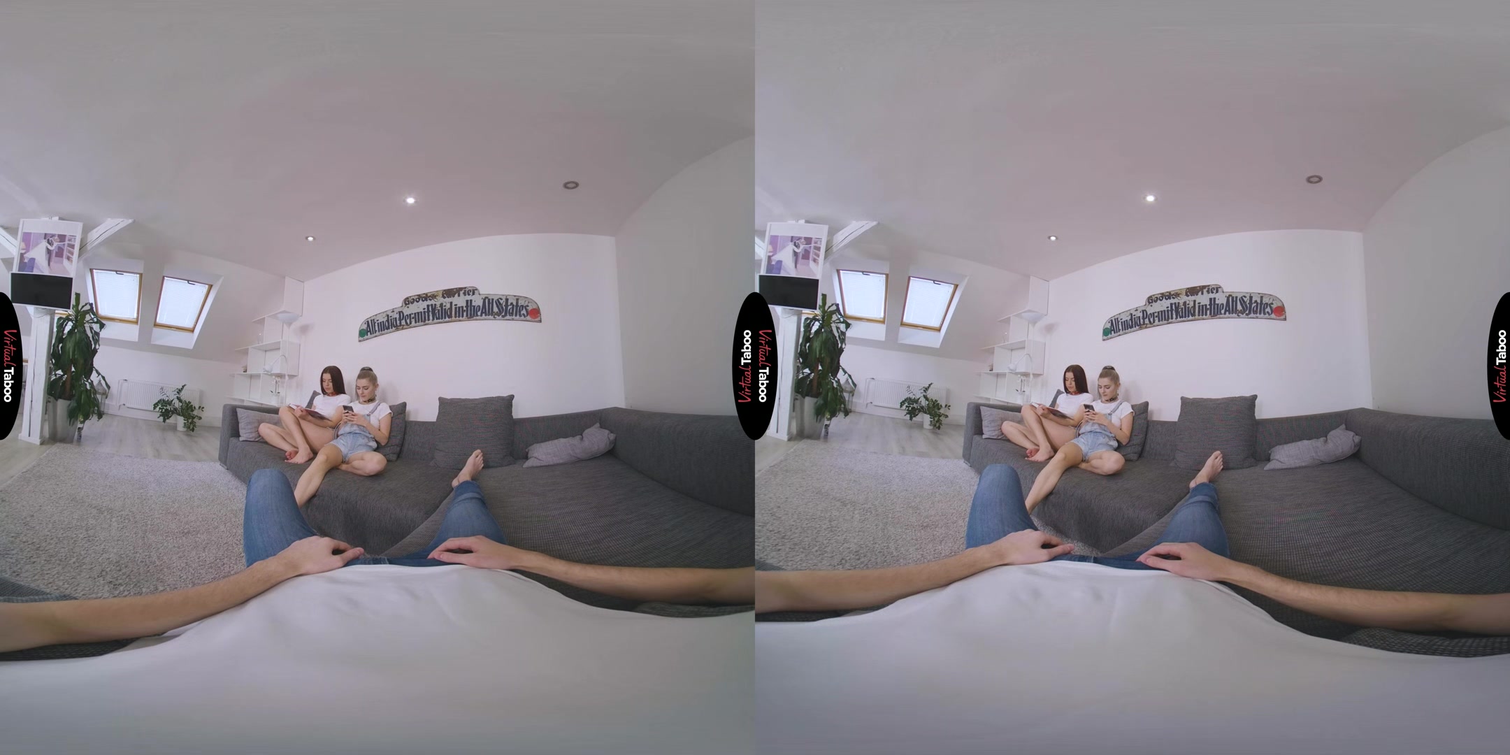 Eva Elfie, Emily Mayers VR Porn: Fuck Me Deep While This Bitch Is Asleep - VirtualTaboo