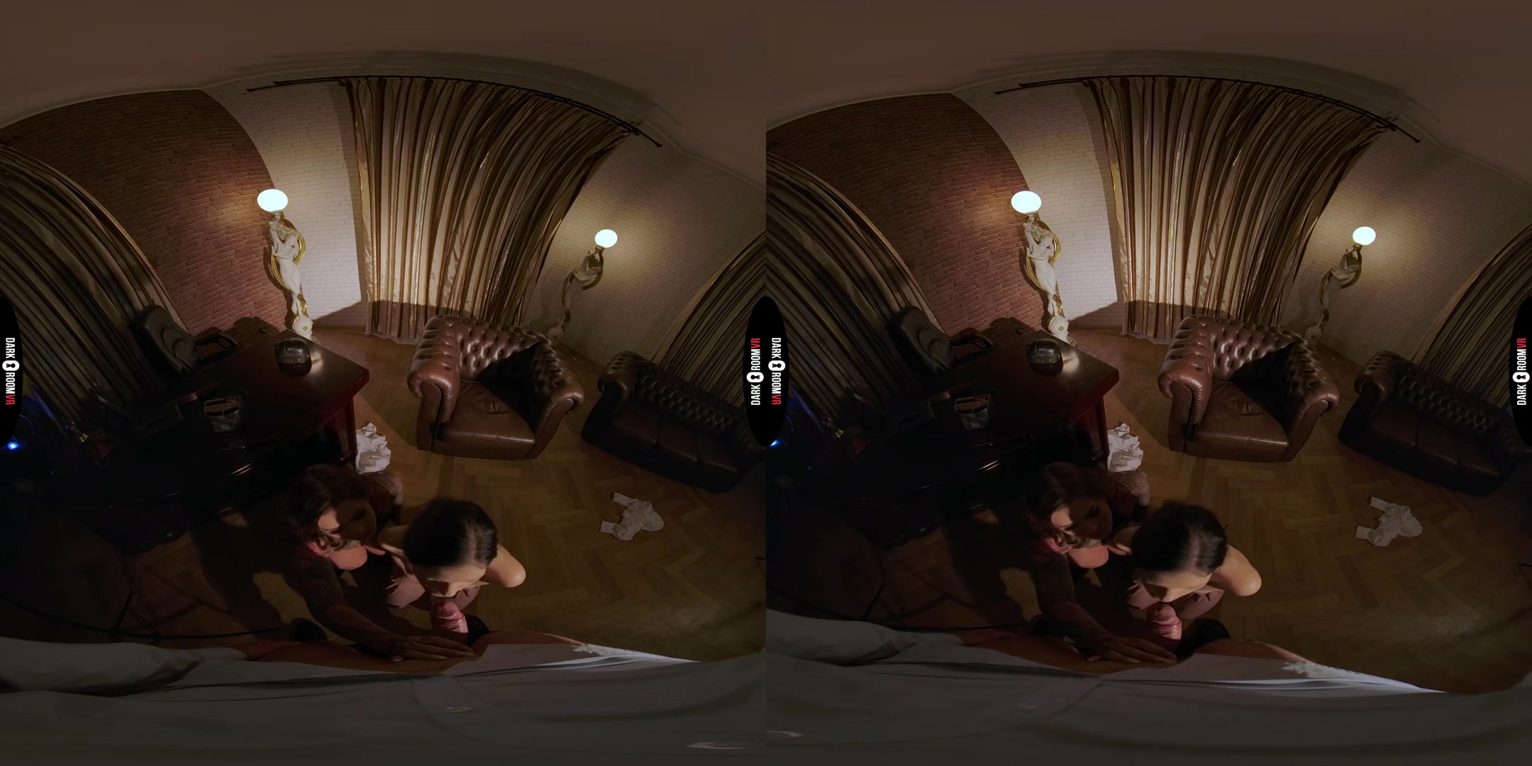 Sabien DeMonia & Anie Darling VR Porn: Please Give Me A Job - DarkRoomVR