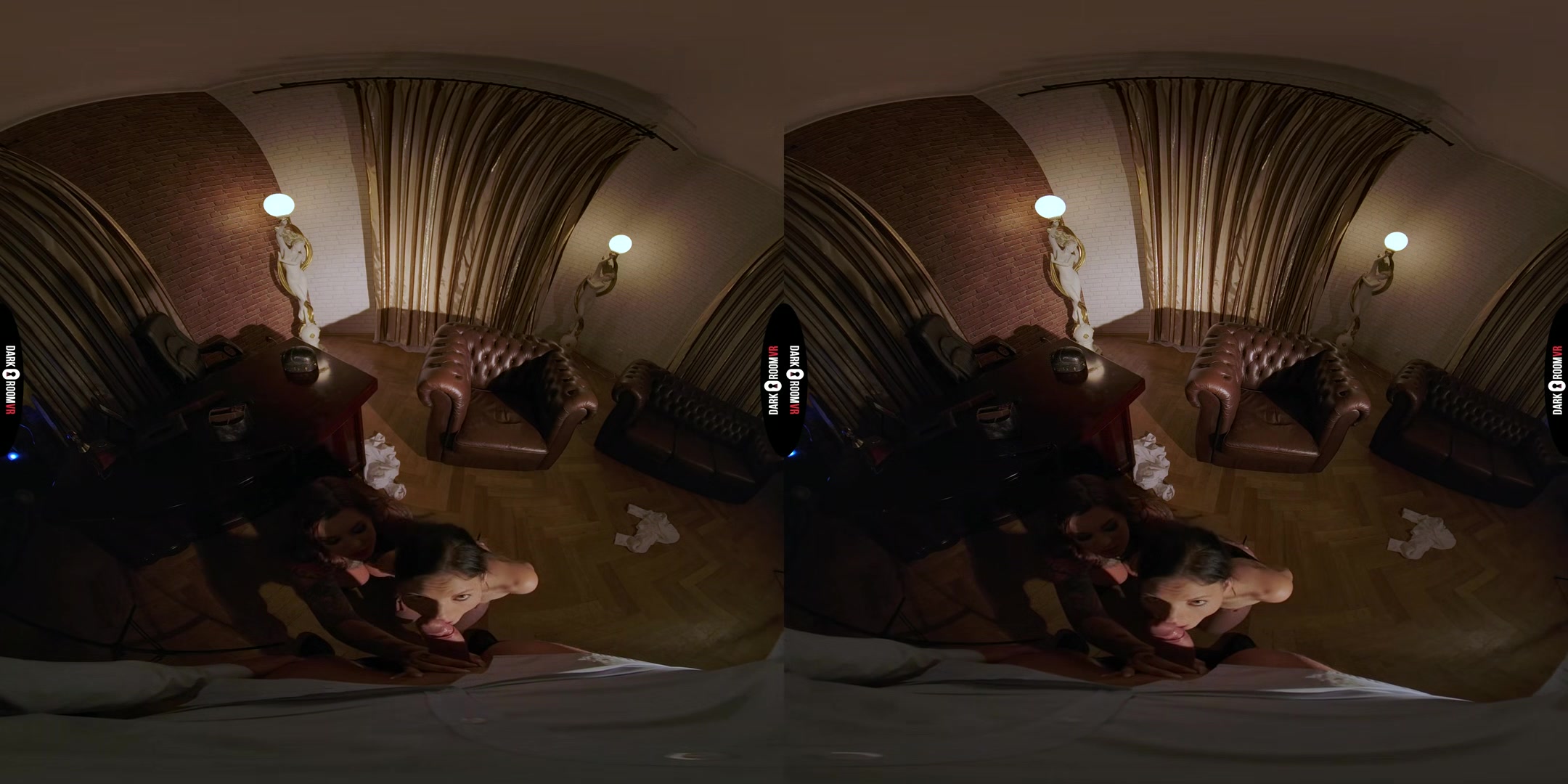 Sabien DeMonia & Anie Darling VR Porn: Please Give Me A Job - DarkRoomVR