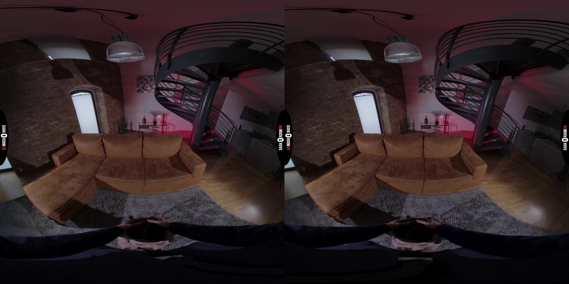 Aria Carson VR Porn: Say Hi To Your Boyfriend - DarkRoomVR