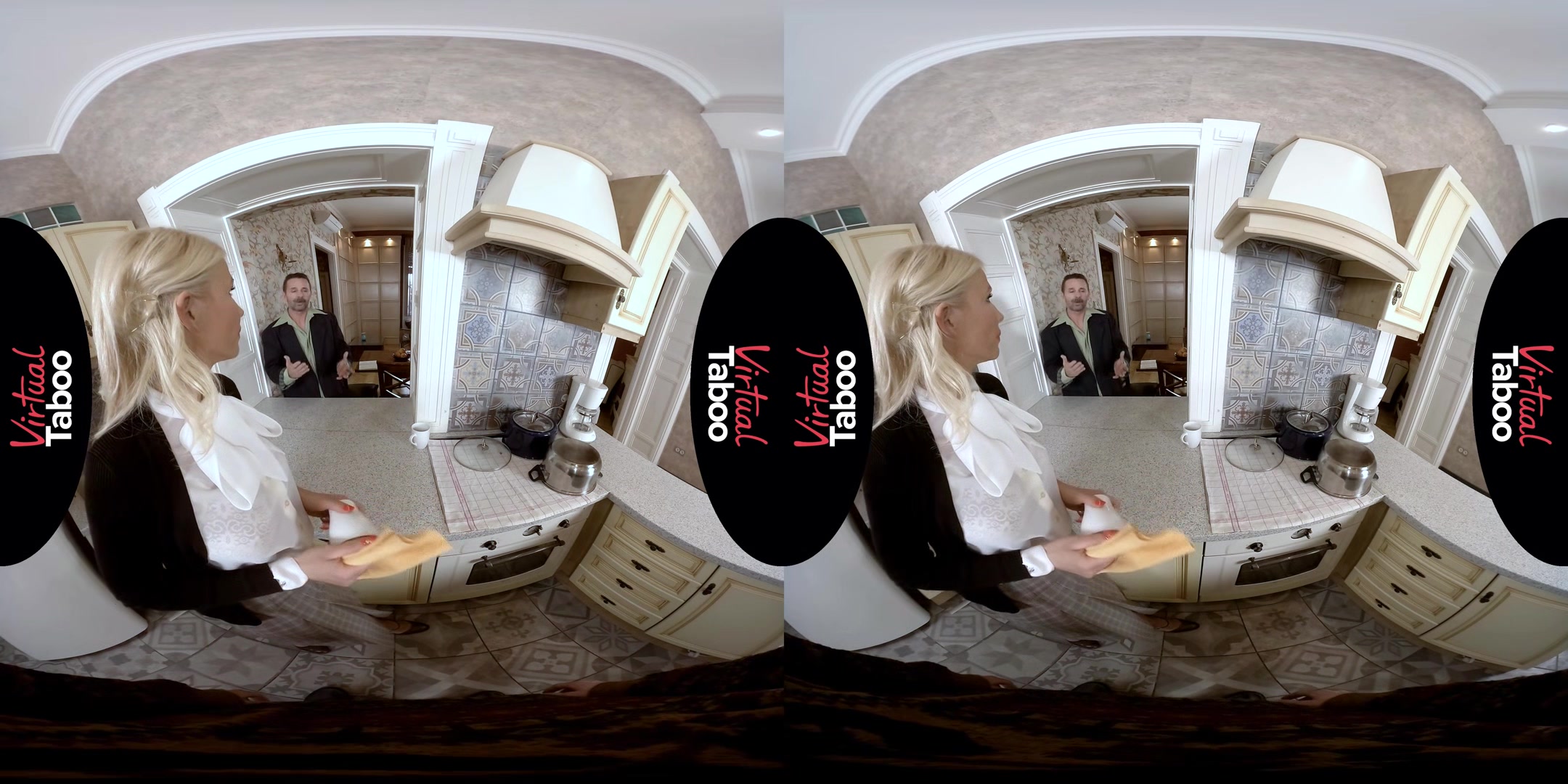 Roxy Risingstar, Tiffany Rousso VR Porn: 80's Flashback Generation X Tries Family Sex - VirtualTaboo