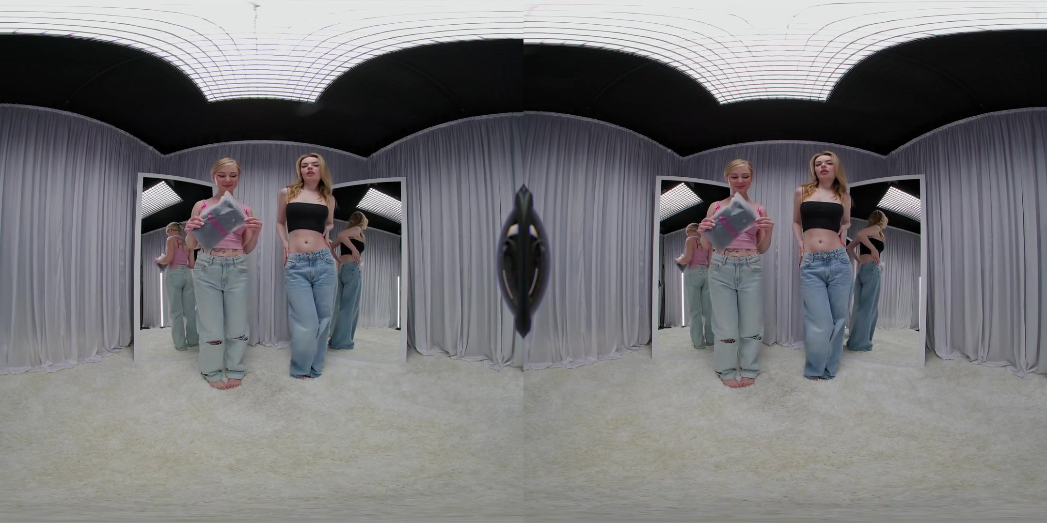 Vika & Yuliia Tries On Two Sets Of Lingerie