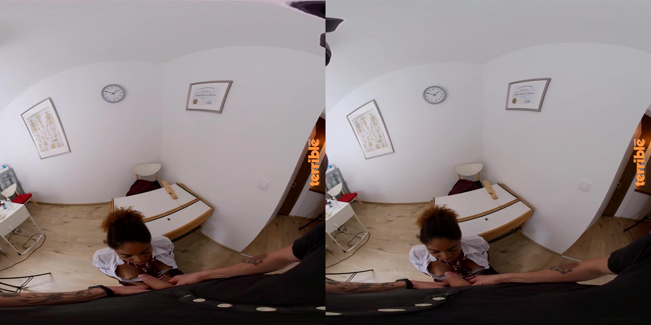 Bratty Schoolgirl - Cute Ebony Busty Babe - Sexlikereal