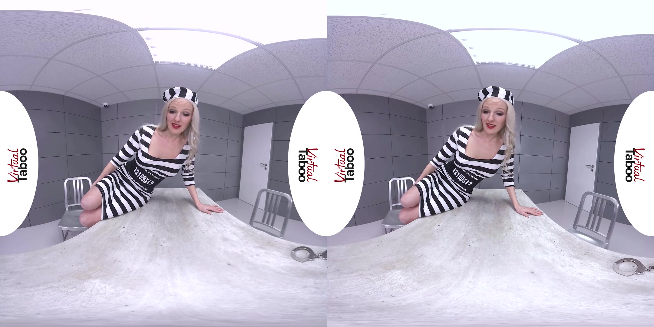 Mavie Pearl VR Porn: Horny High Risk Prisoner - VirtualTaboo