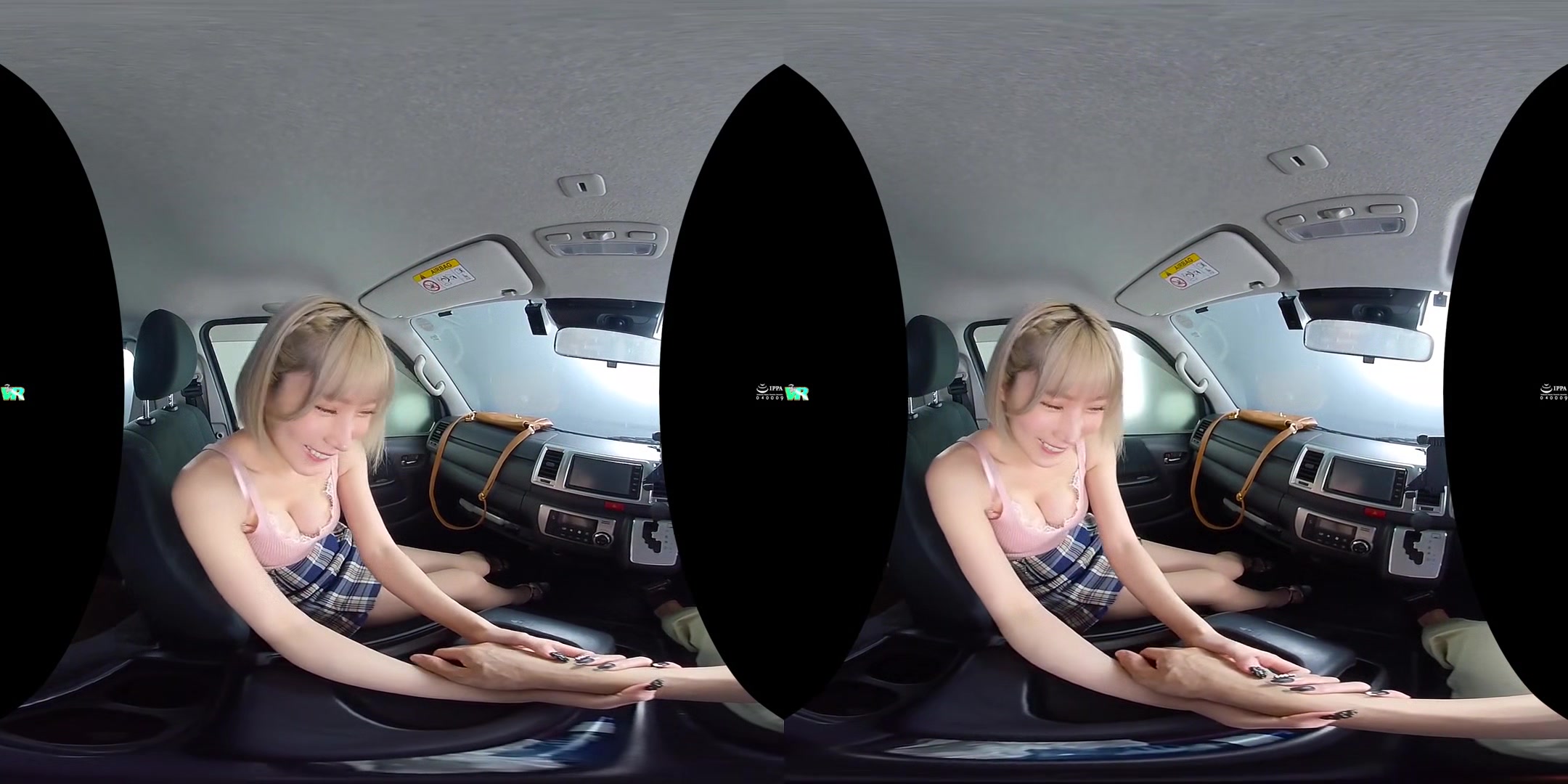 Riko Momose - Sweaty And Confined Car Sex With Gyaru On The Way Home