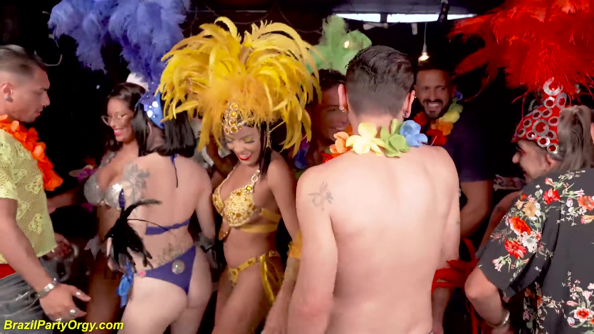 Brazil Party Orgy Hardcore Orgy 10+