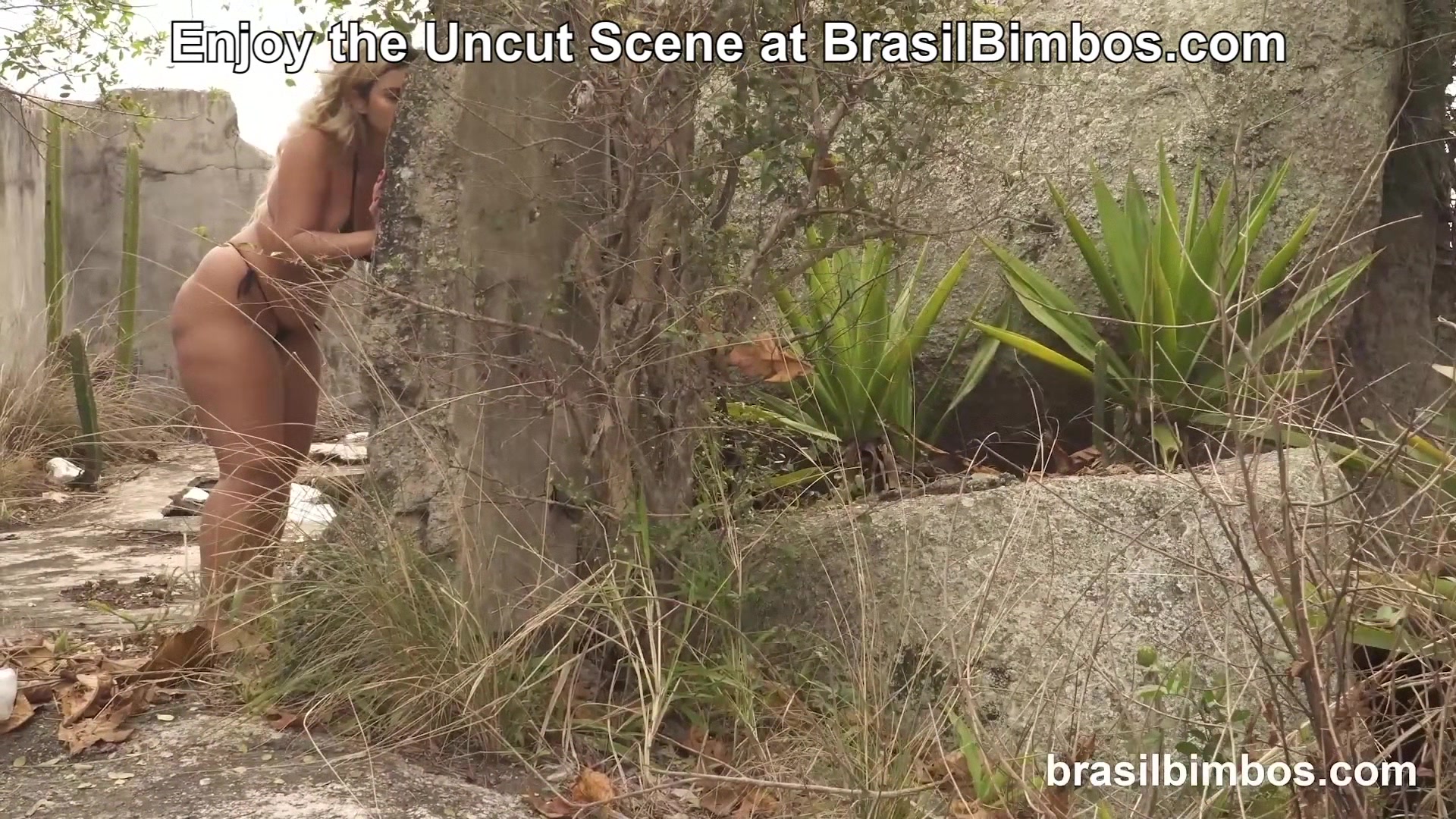 Two Guys Find Lost Latina Wanesse Boyer who can’t wait to Pay them Back at BrasilBimbos