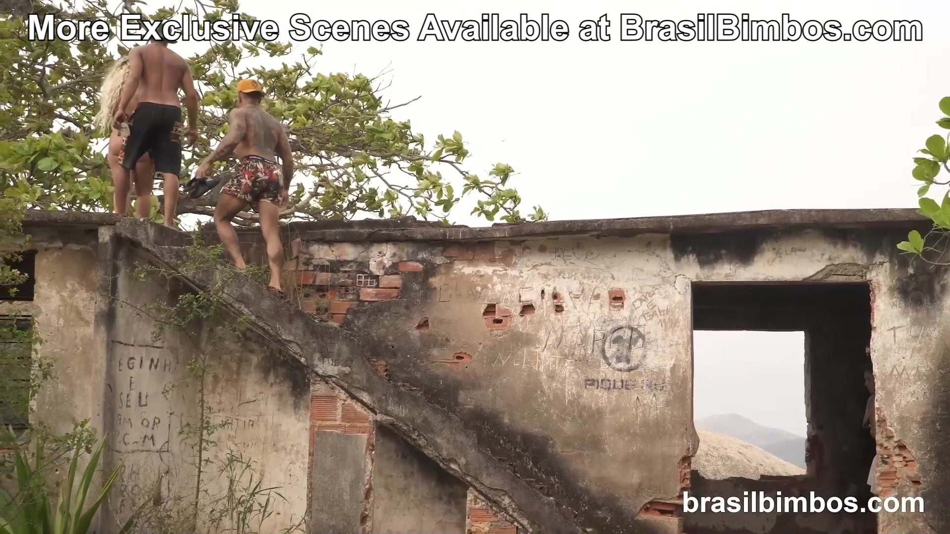 Two Guys Find Lost Latina Wanesse Boyer who can’t wait to Pay them Back at BrasilBimbos