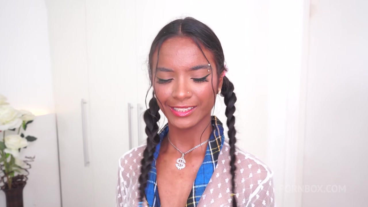 1.50m Petite Skinny Brazilian, Jasmine Santana Fucked By The