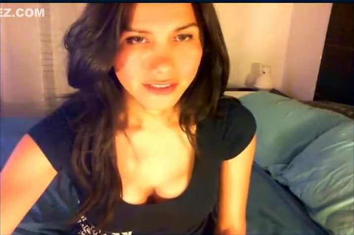 Absolutely Stunning Shemale Stroking Her Sexy Shenis