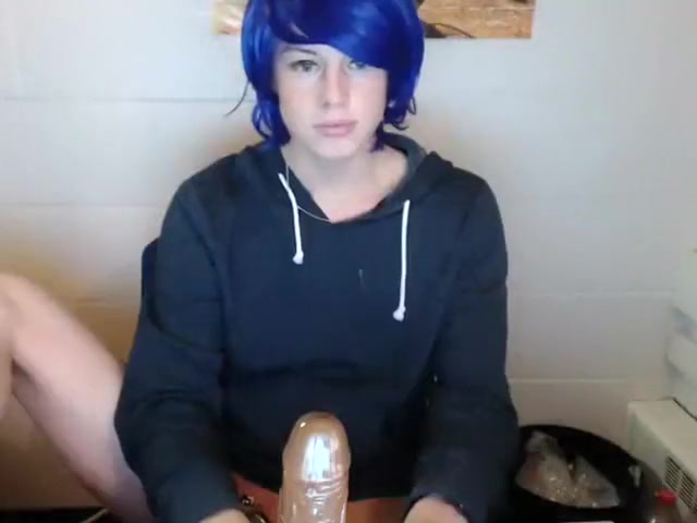 Blue Haired Cd Webcam