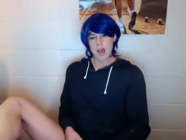 Blue Haired Cd Webcam