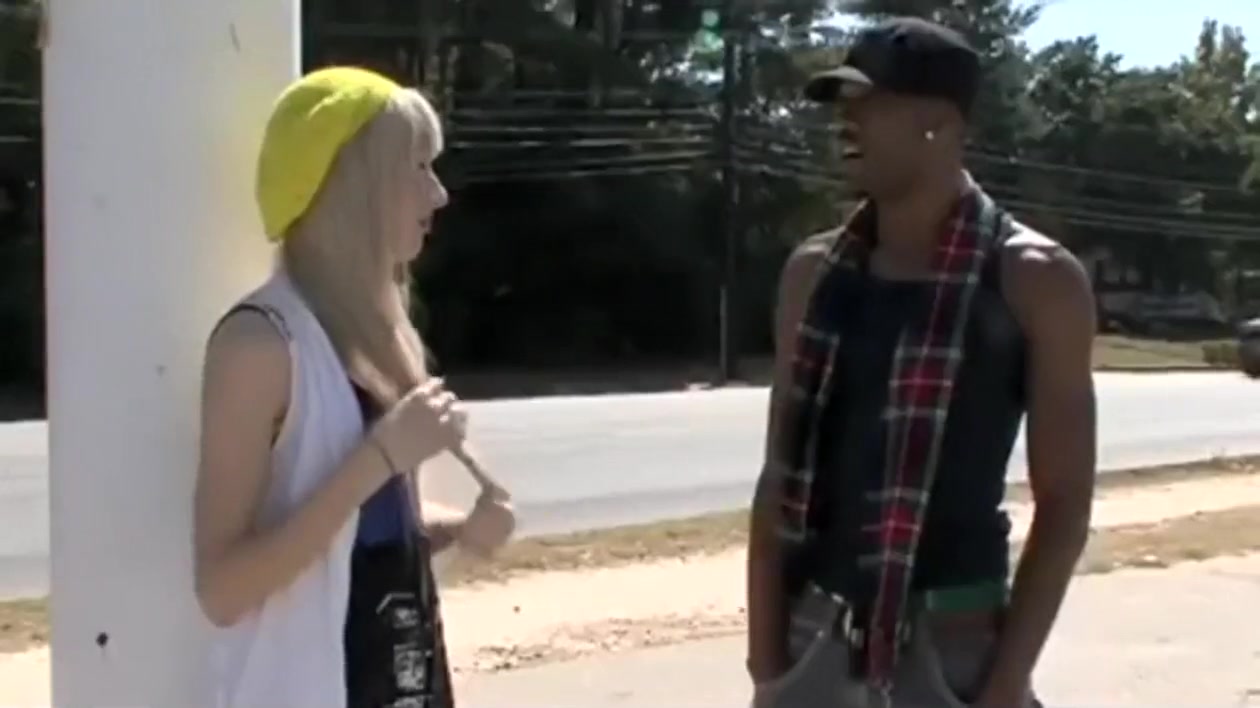 Shemale teen 18+ GeTS Humiliated Two Big Black Members