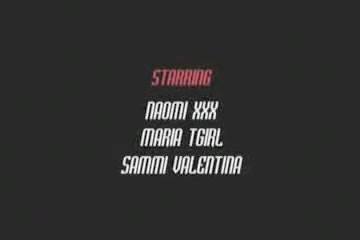 Amateur Transvestite Threesome