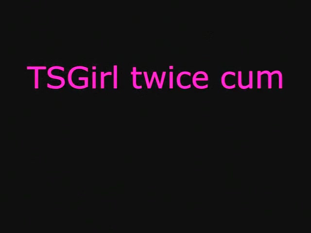 TSGirl masturbating ohter TSGirl
