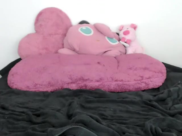 Webcam Cutie Likes Her Toys