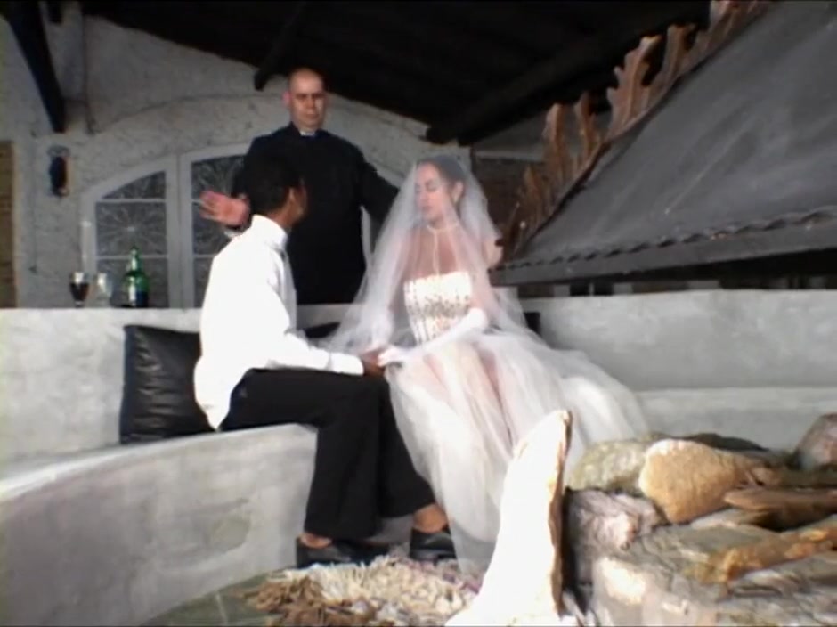 The bride and her husband